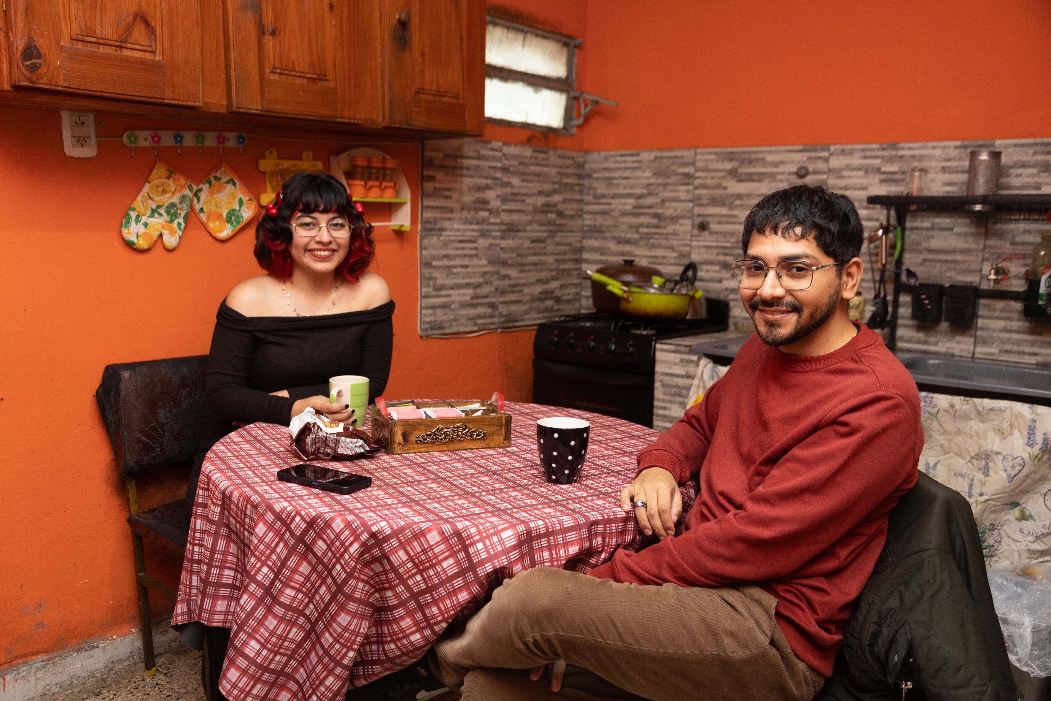 Poder desayunar tranquilo en su propia casa antes de encarar su jornada de trabajo es algo que Leonel jamás imaginó