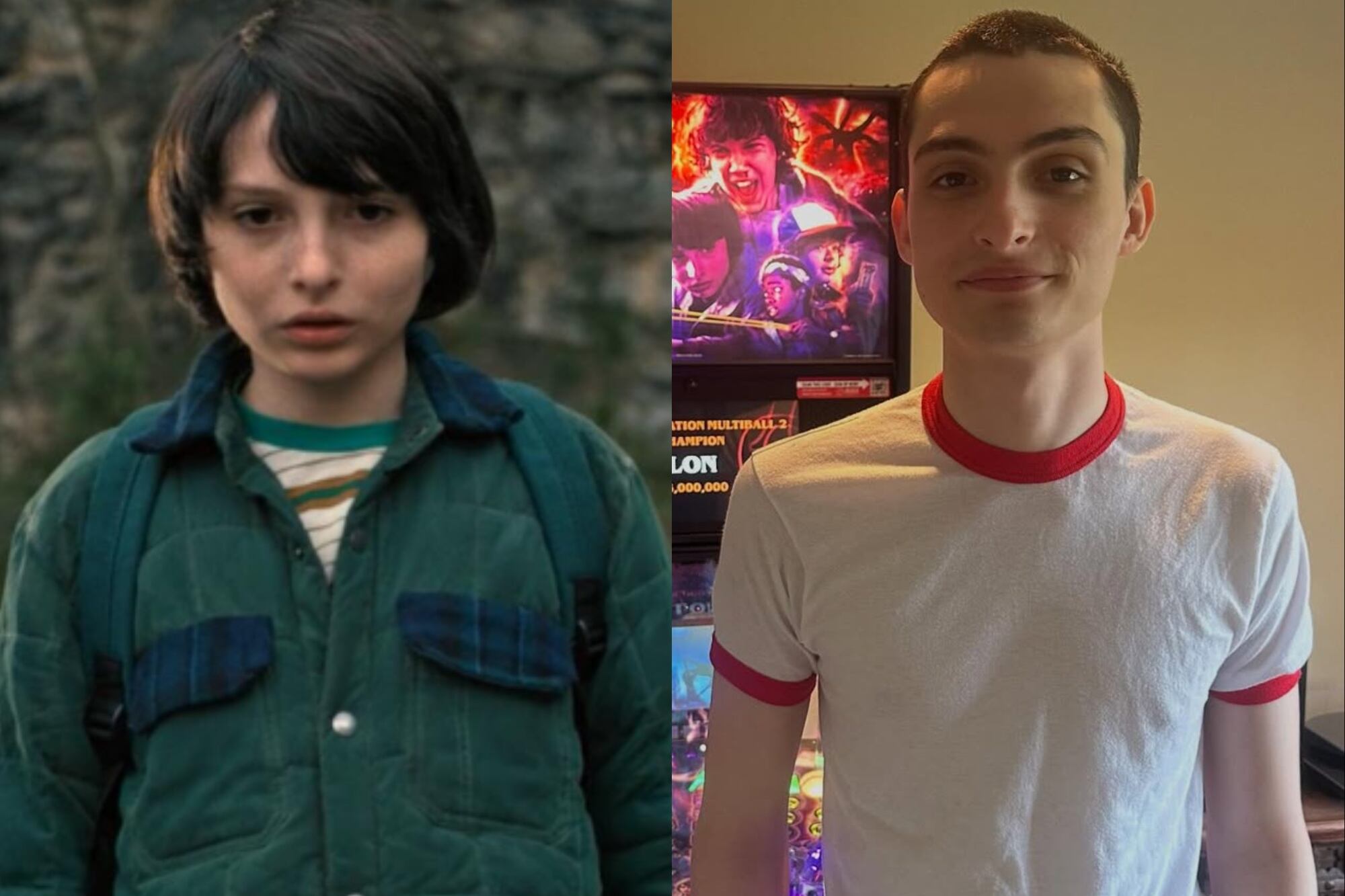Con 12 años, Finn Wolfhard se puso en la piel de Mike Wheeler en Stranger Things; hoy tiene 22 (Foto: Netflix / Instagram @finnwolfhardofficial)