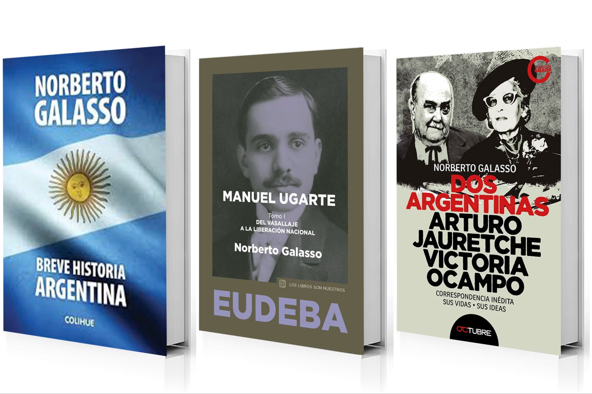 Norberto Galasso publicó libros de historia, ensayos y biografías