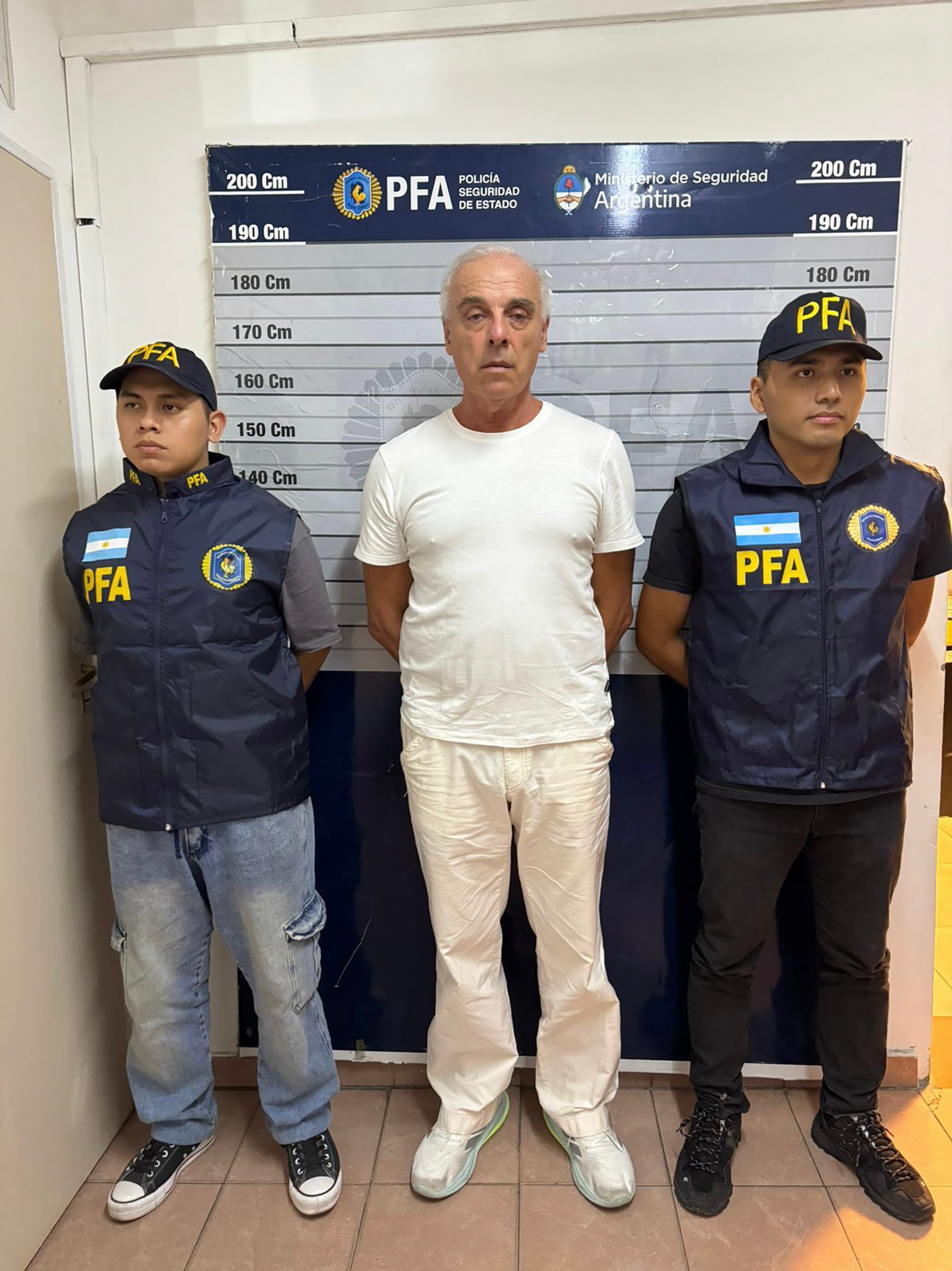 Detención de Claudio Uberti