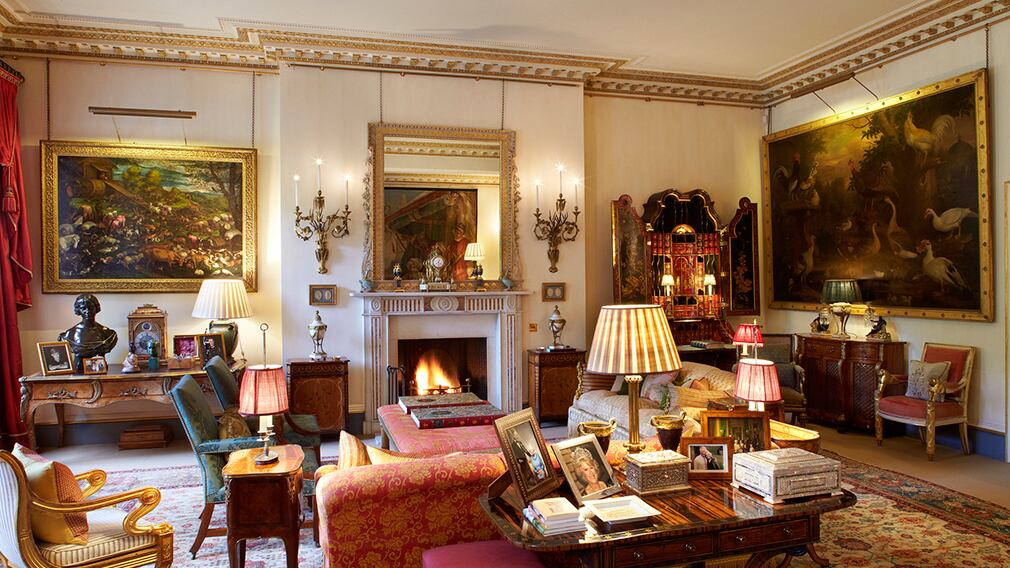 La Sala del Jardín de Clarence House se hizo tras remodelar dos habitaciones que habitaba la princesa Margarita antes de casarse.