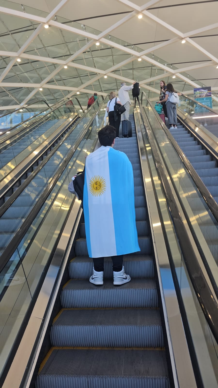 Ariel rumbo al mundial