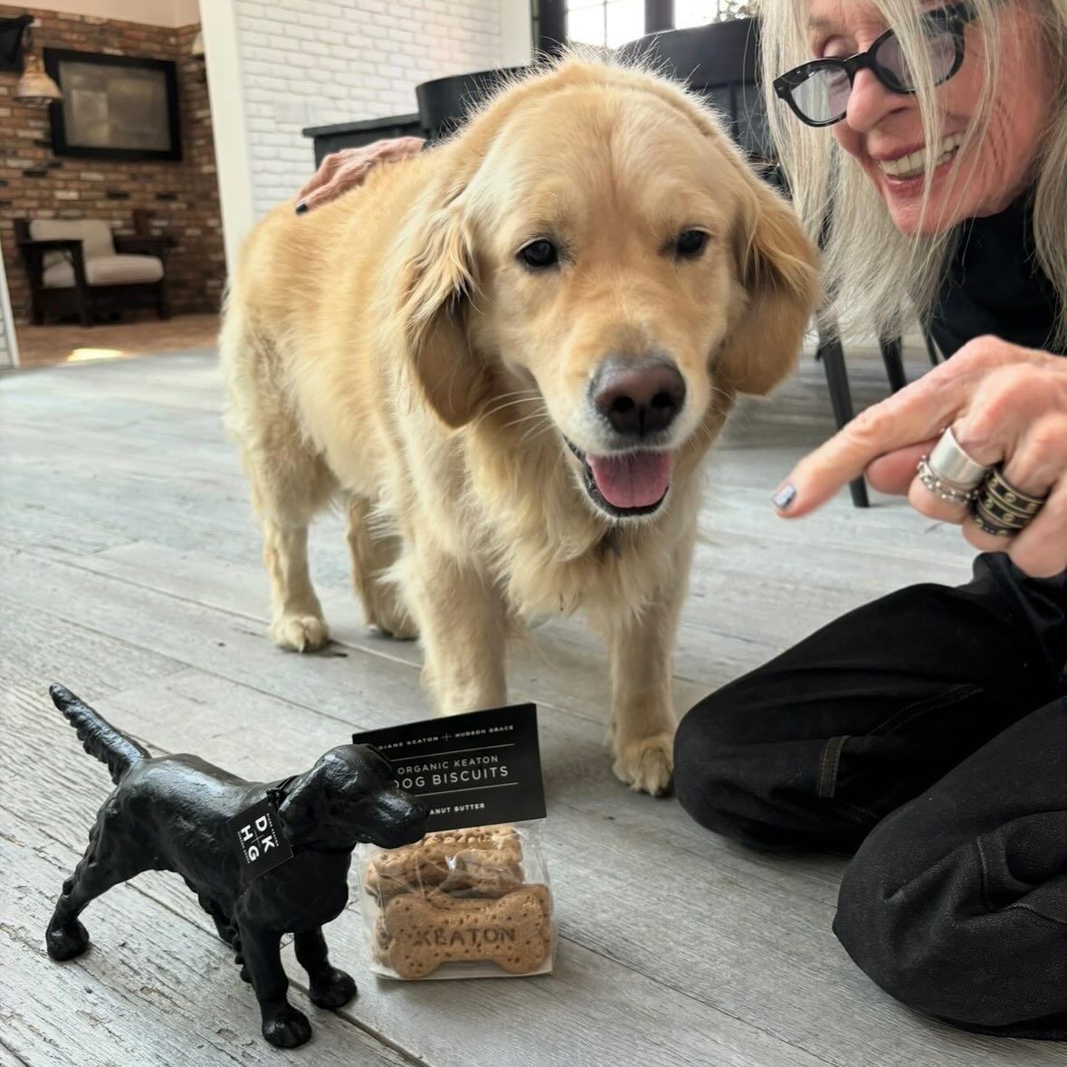 La última publicación de Diane Keaton junto a su mascota