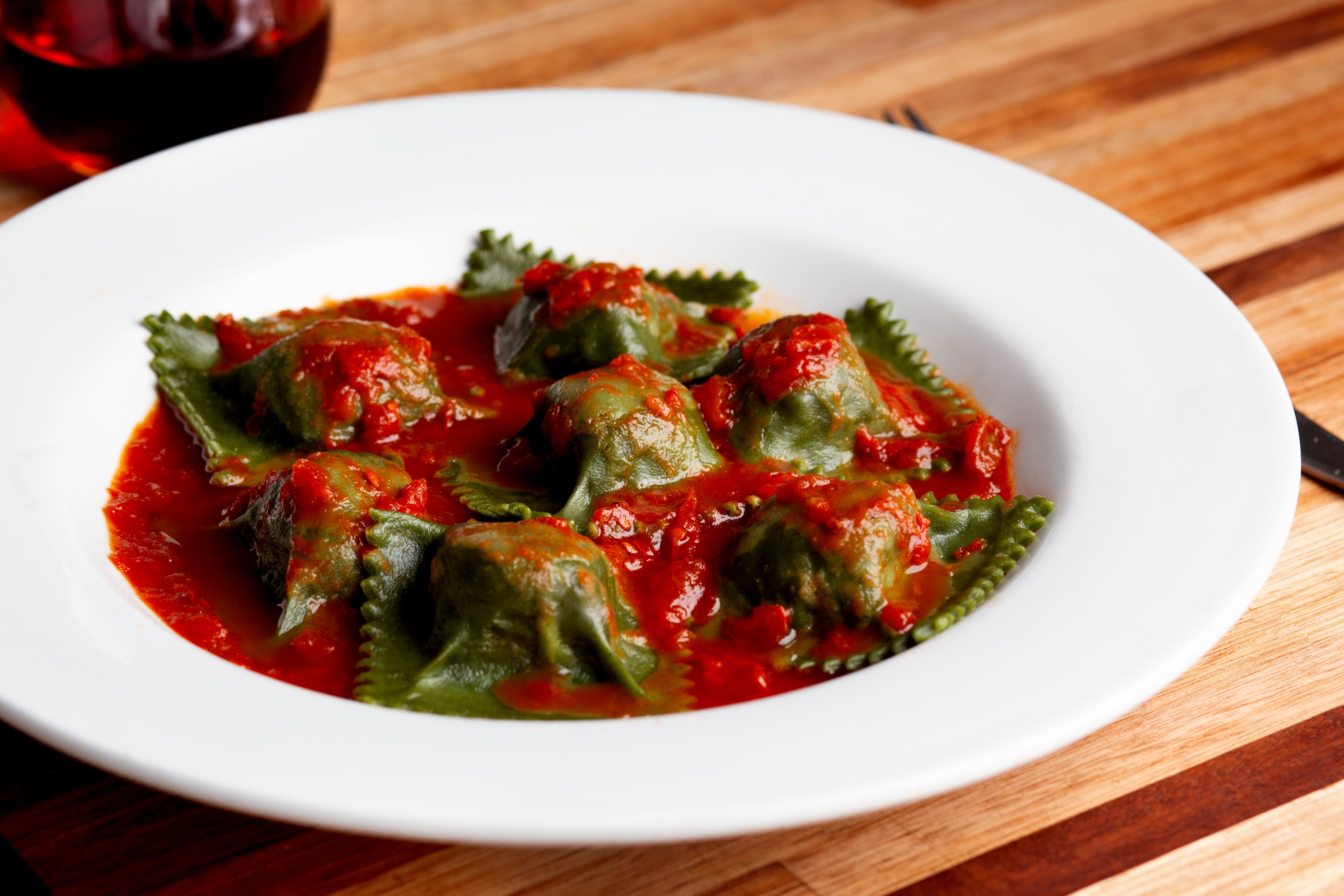 Raviolones de verdura