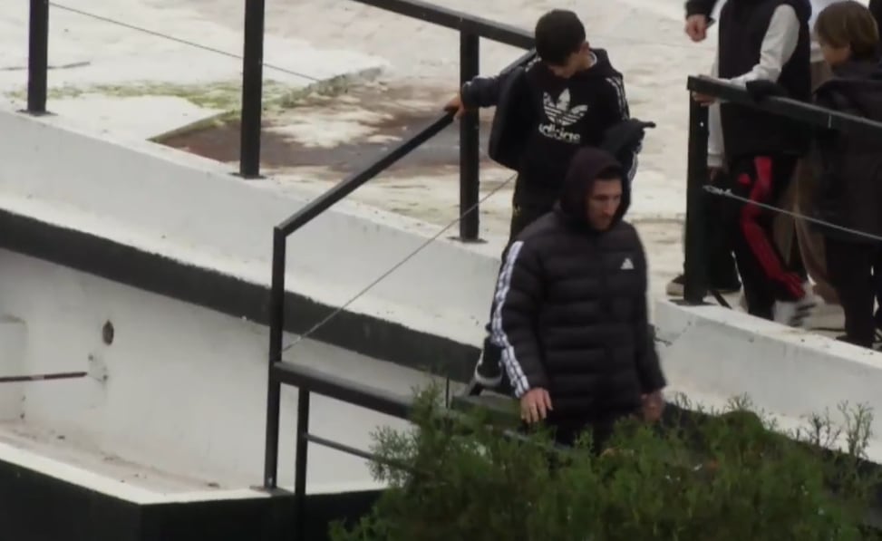 Messi se retira del estadio