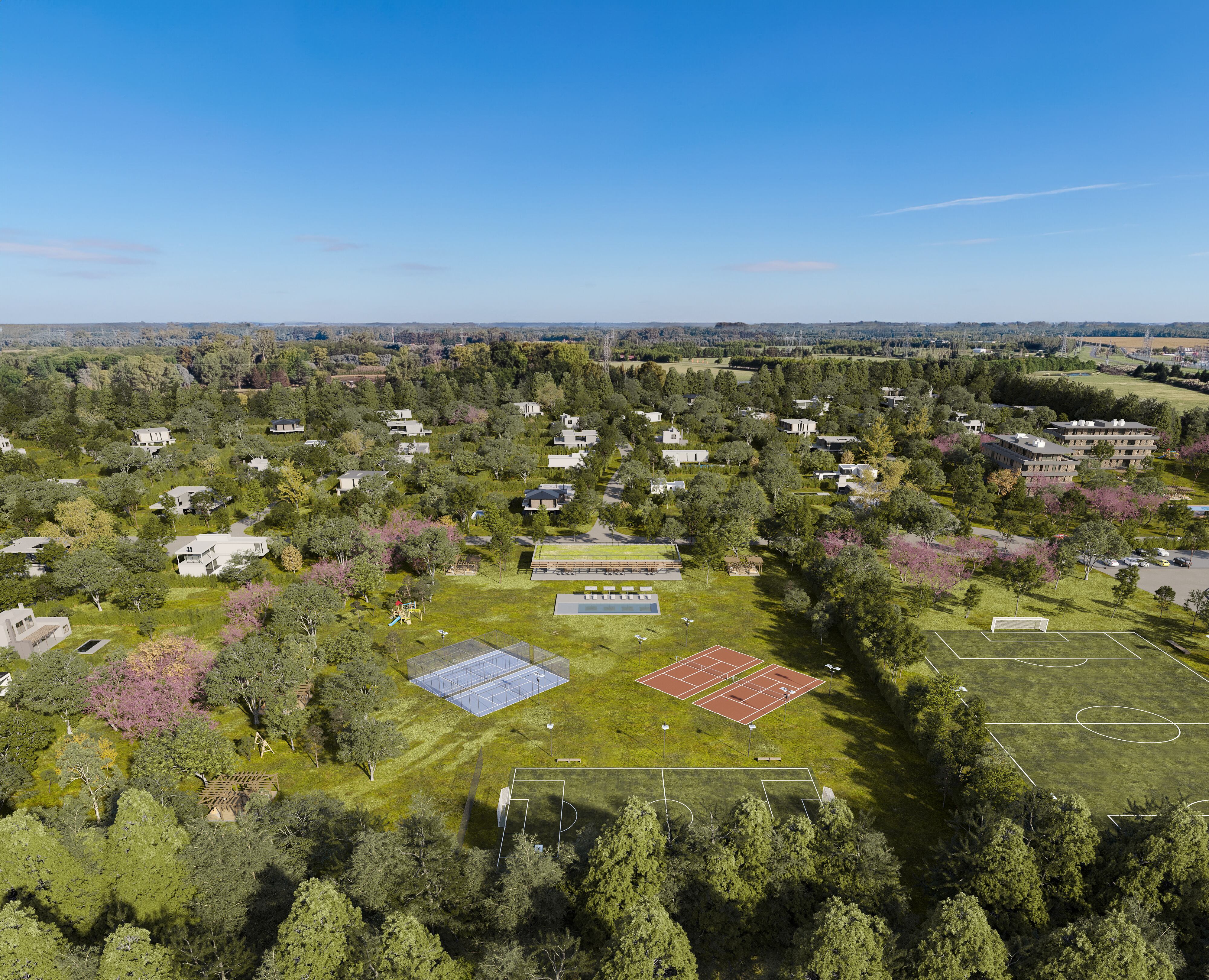 Los barrios cerrados con propuestas de compra en cuotas, similar a los créditos hipotecarios que salieron al mercado, cuentan con diversas propuestas de amenities