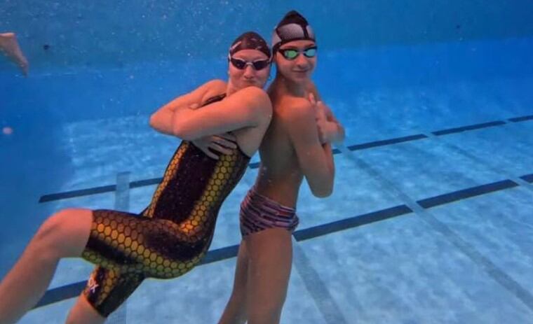 Matías Bottero y Camila Maselli