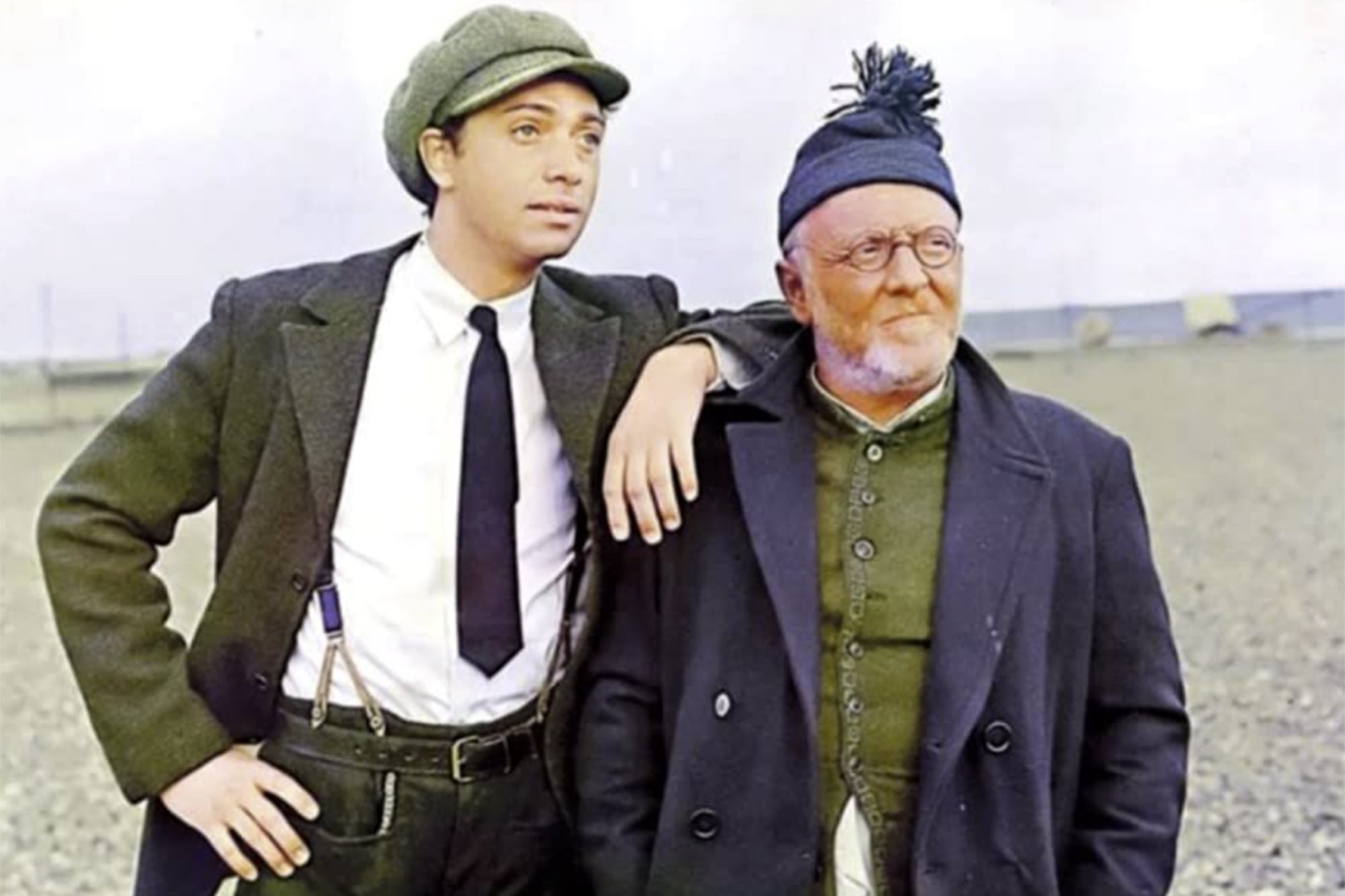 Luis Brandoni y Pepe Soriano en La Patagonia rebelde (1974)