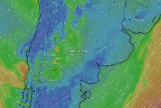 Hay alerta amarilla por frío extremo, nevadas y viento para este lunes: las provincias afectadas