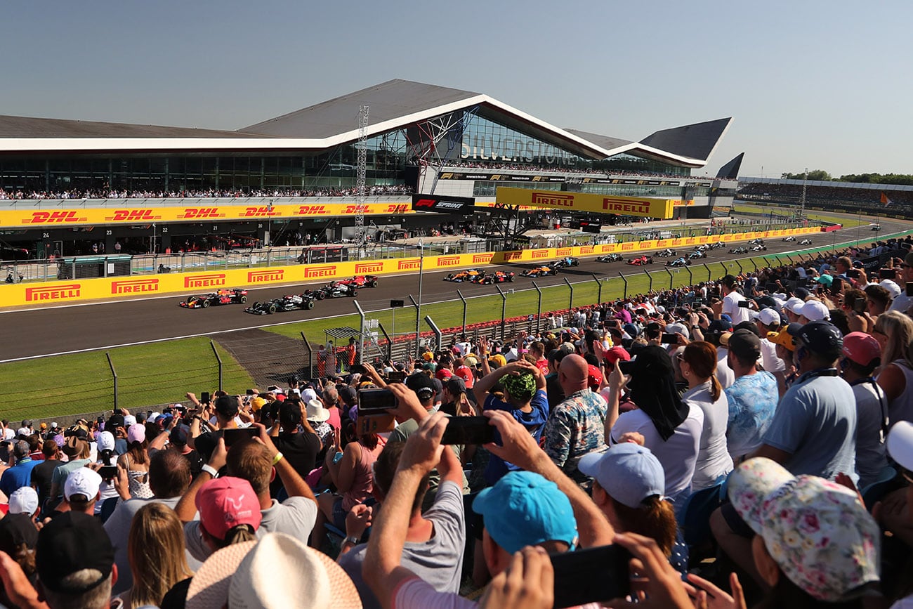 El trazado de Silverstone