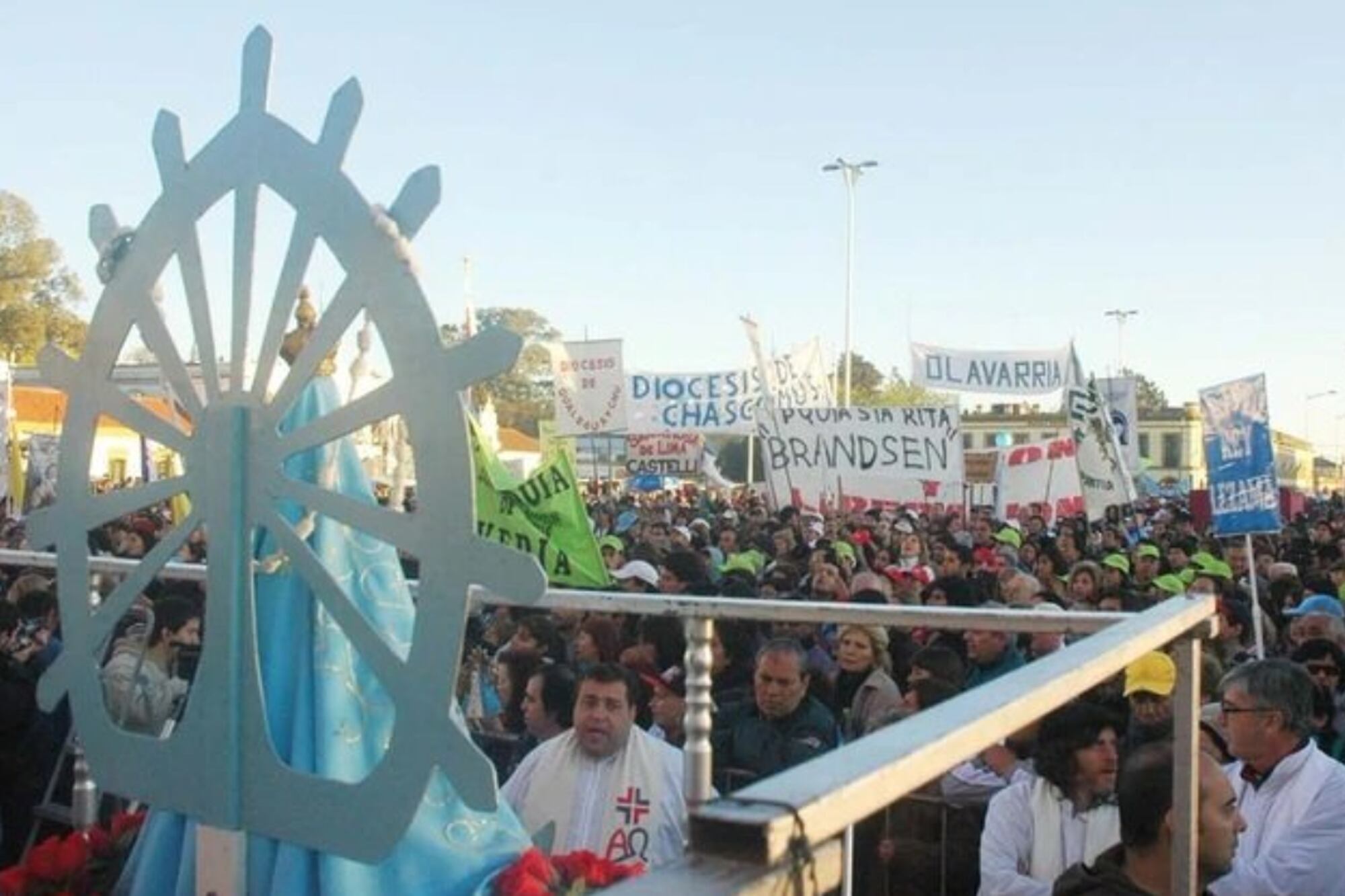 Como todos los años, en octubre, se realiza la peregrinación a la Basílica de Lujan