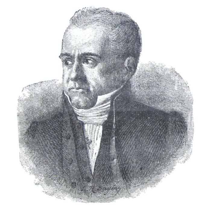 Pedro José Agrelo vivió entre 1776 y 1846, cuando murió en su exilio montevideano