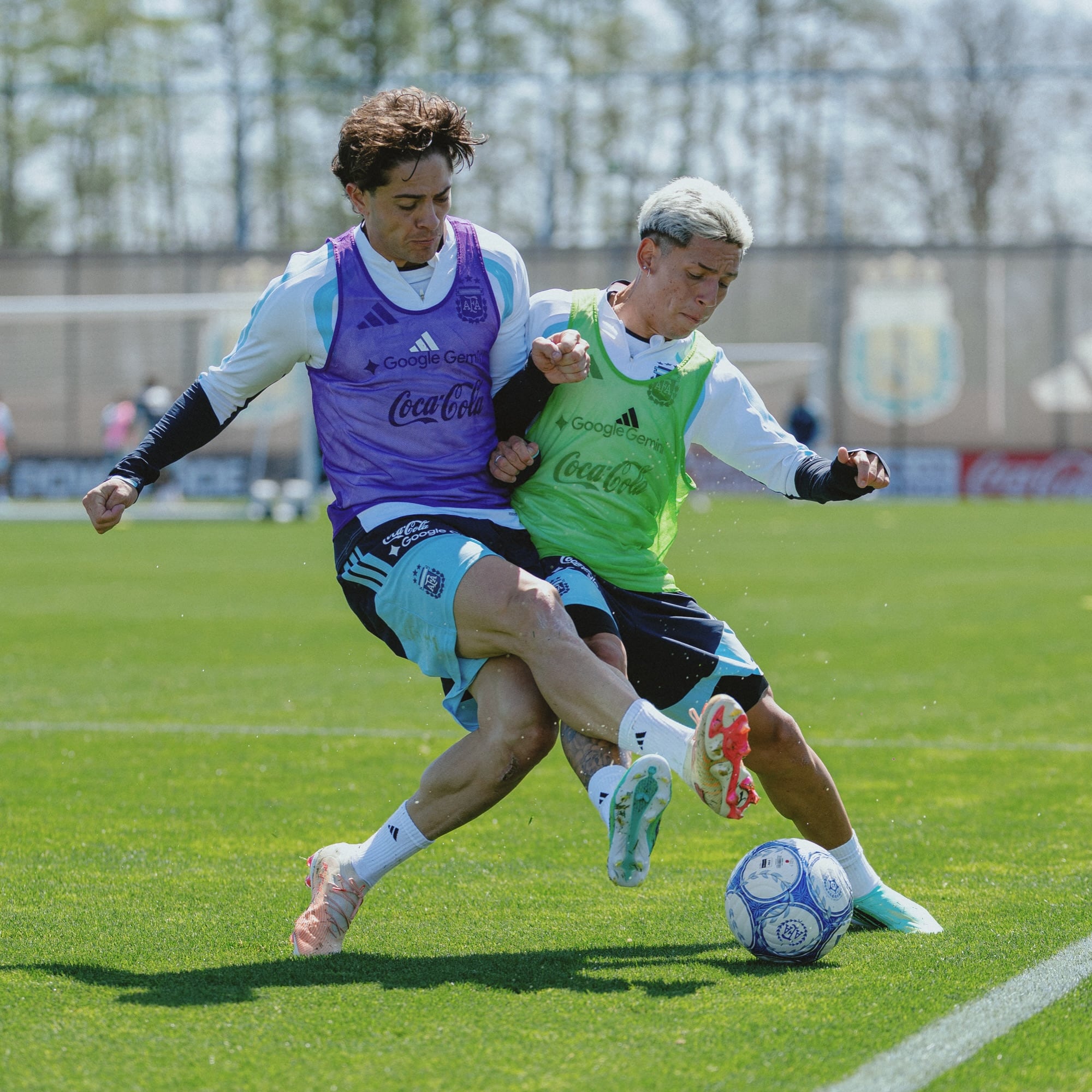 Agustín Giay y Gianluca Prestianni integraron la lista preliminar para el Mundial; ahora buscarán afianzarse en la selección