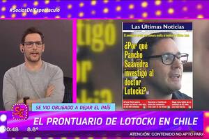 Habló Pancho Saavedra, el primer periodista que investigó a Aníbal Lotocki