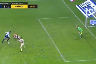 Control, doble enganche y frialdad: Rogelio Funes Mori marcó un golazo