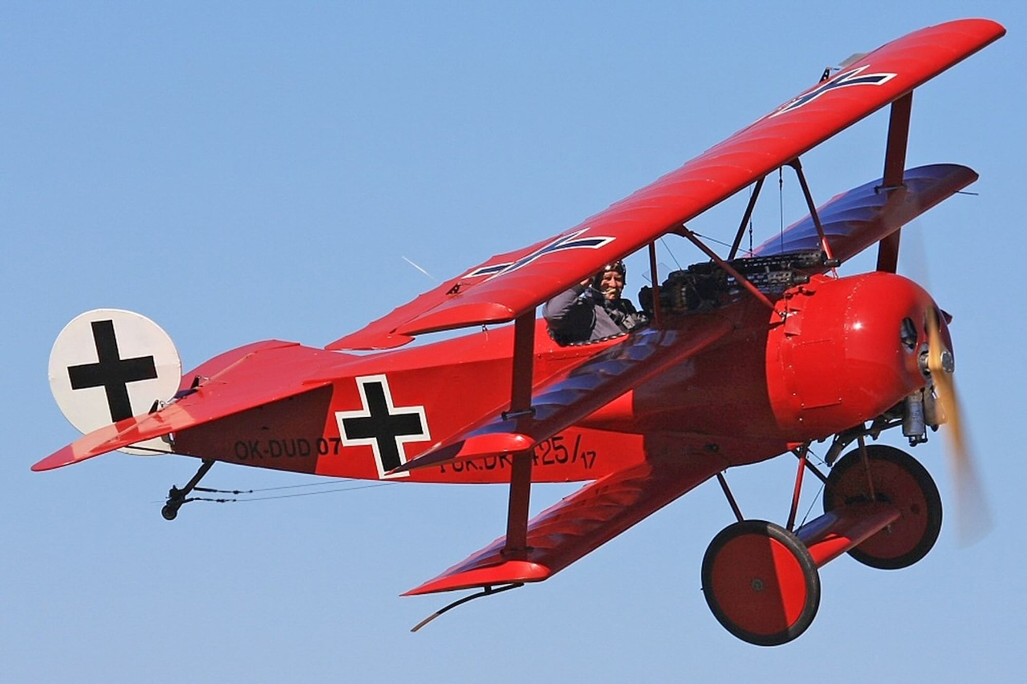 Así era el avión del Barón Rojo