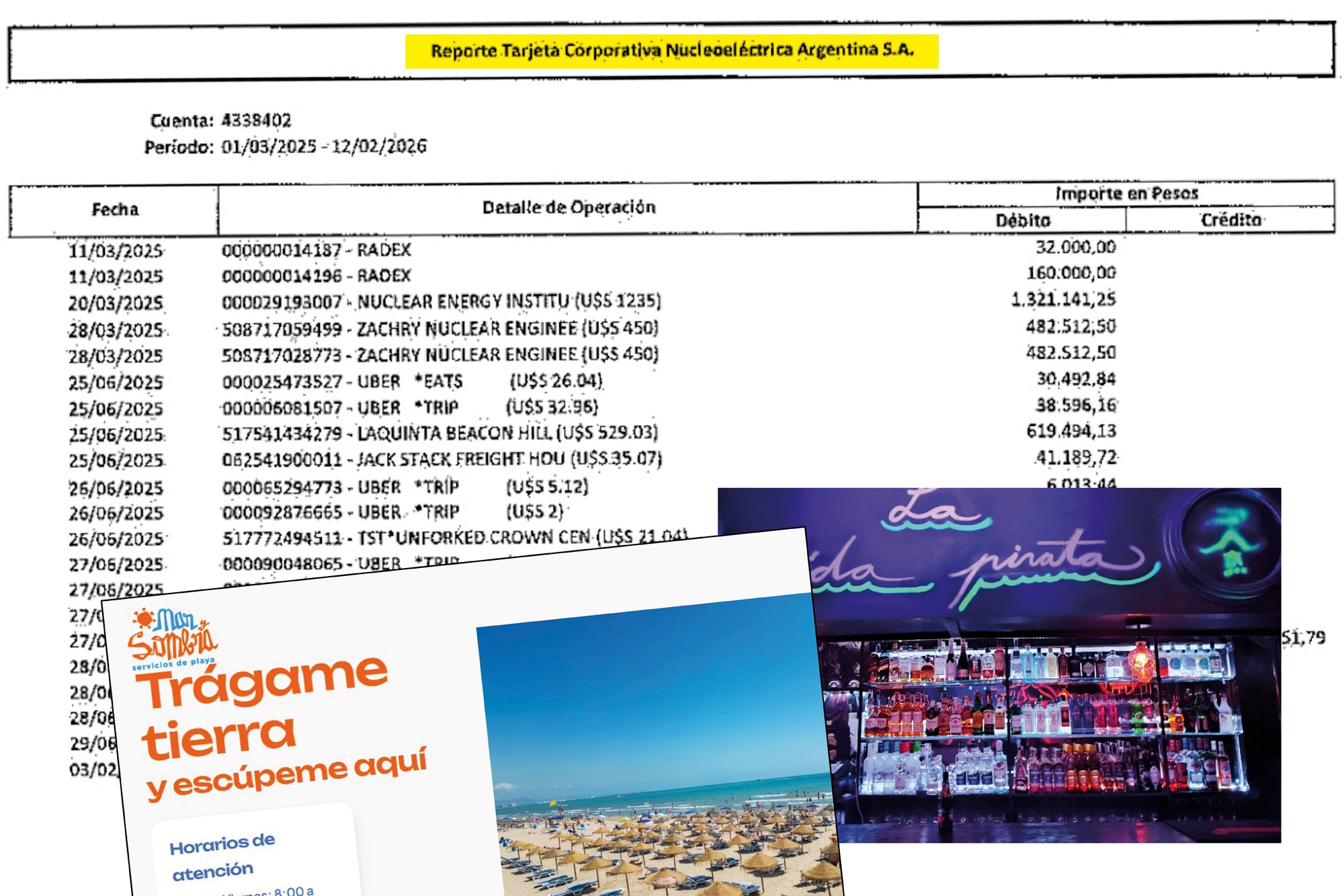 Del Caribe a Europa y Asia: los 20 países donde gastaron las autoridades de Nucleoeléctrica