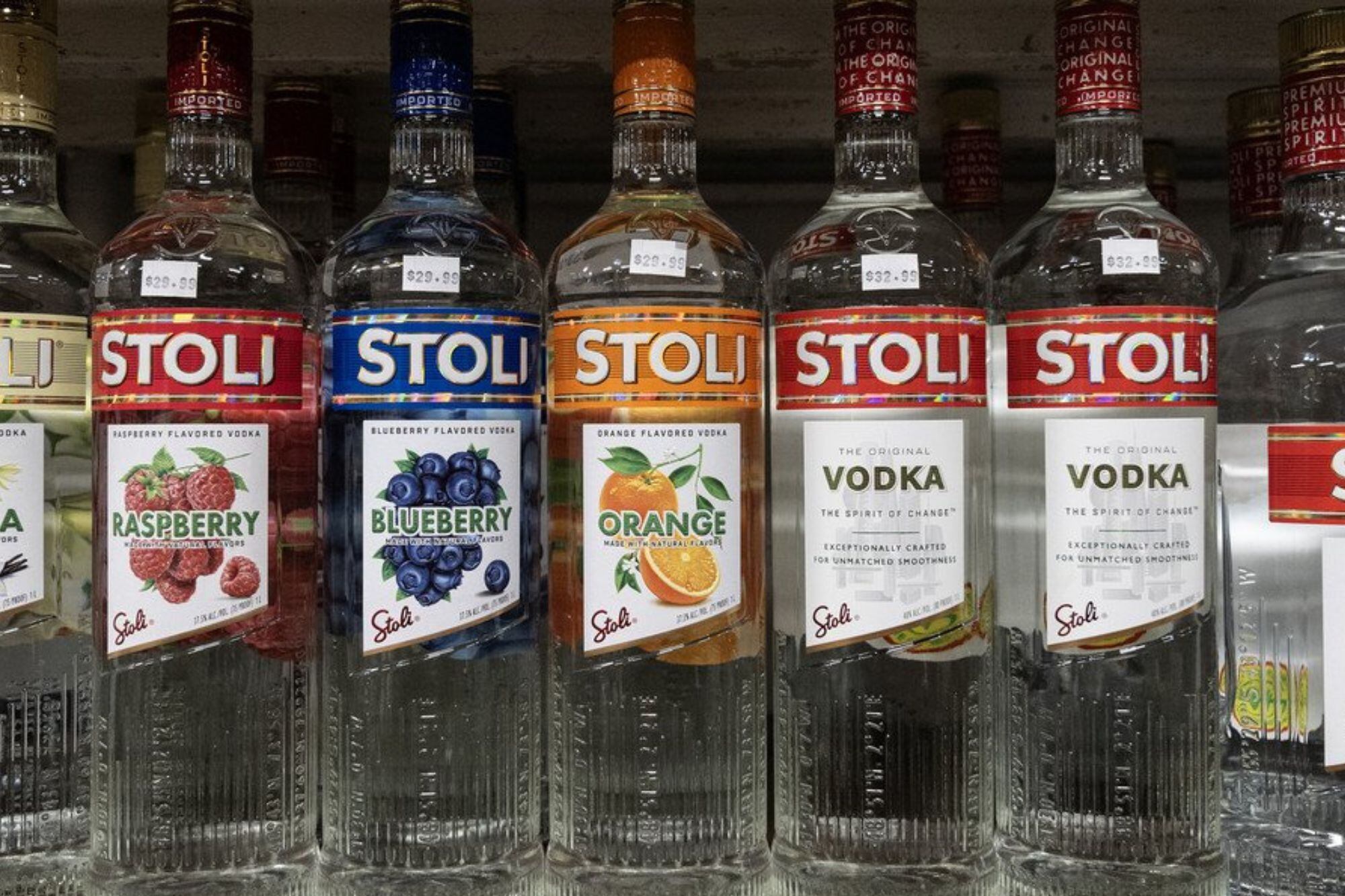 Stoli Vodka se declara en quiebra en EE.UU. Foto: X: @ActualidadRT.
