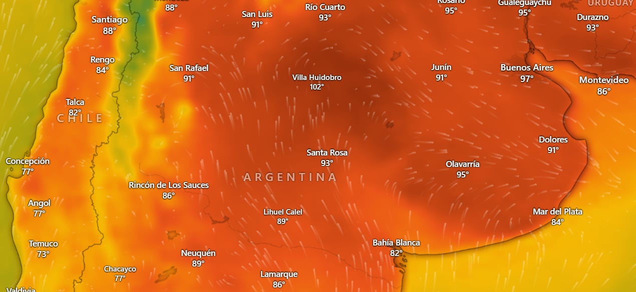 Calor extremo en Buenos Aires: temperatura máxima y el último alerta del SMN hoy, miércoles 31 de diciembre