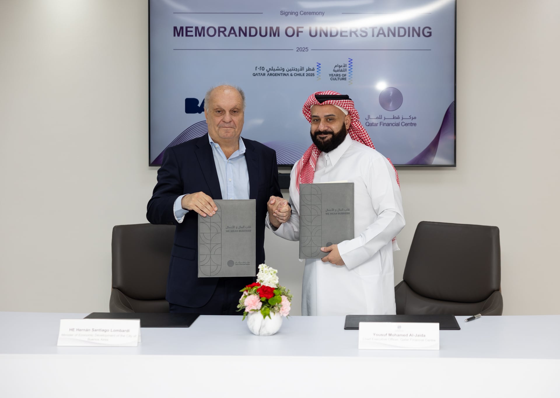 La ciudad de Buenos Aires y Qatar avanzan en acuerdos de cooperación económica y promoción de inversiones