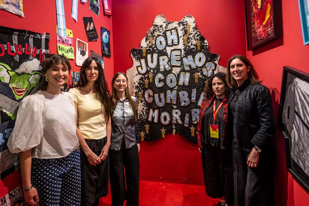 El Moderno compró diez obras, entre las cuales se cuenta una Sofía Castro exhibida en Valerie’s Factory