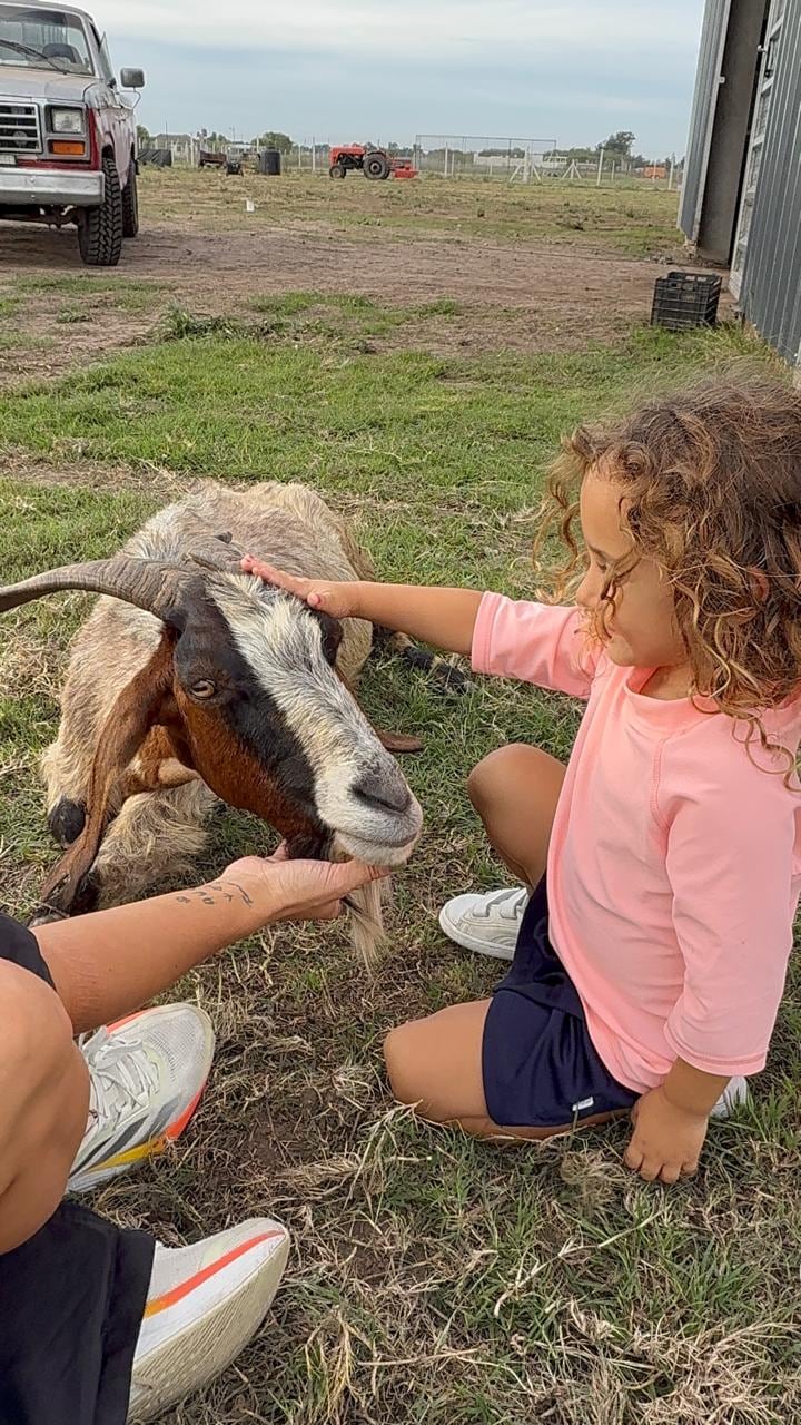 Renata va a quedar en el campo de la fundación en Berazategui (Foto: Gentileza Fernando Pieroni)