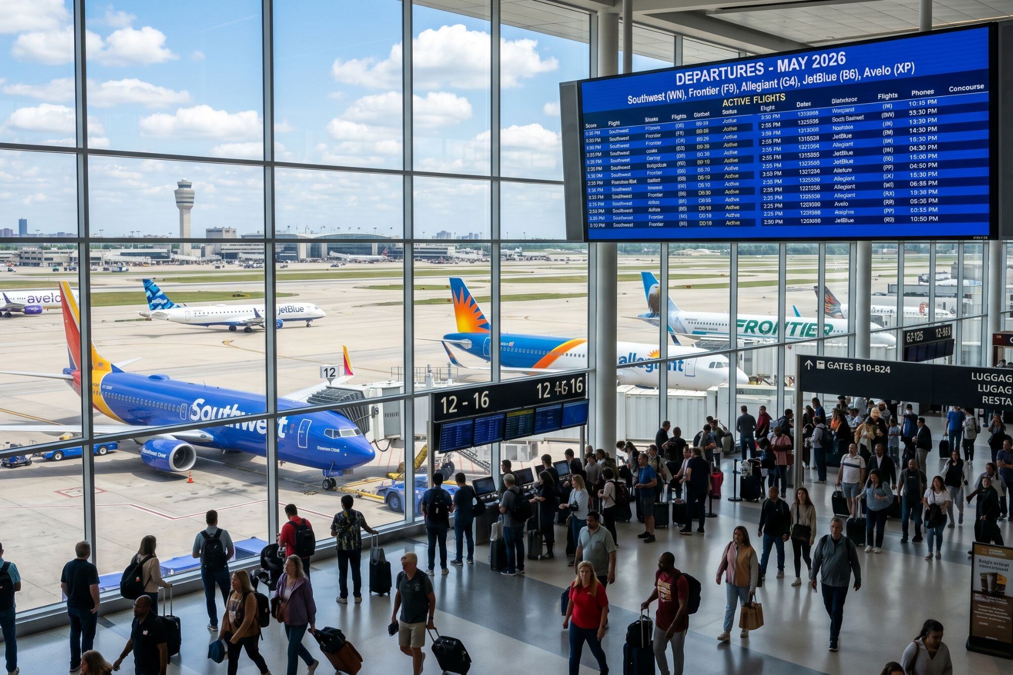 Colapso de Spirit: qué aerolíneas low cost todavía sobreviven en EE.UU. en mayo 2026