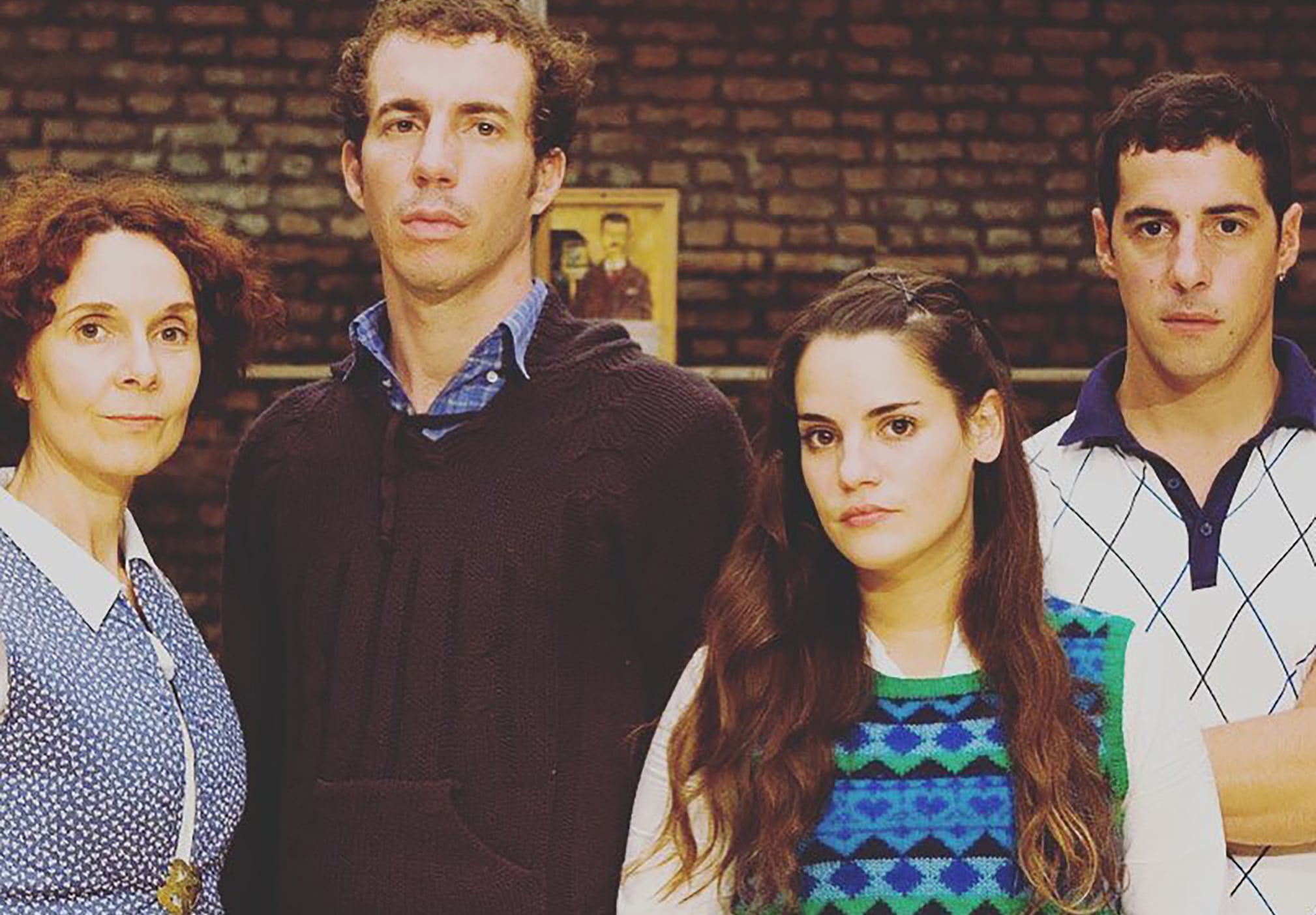 Los mismos actores de esta vuelta de El tiempo todo entero pero 16 años atrás, cuando se estrenó en El Callejón de los Deseos