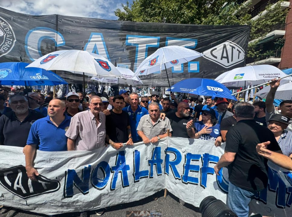 Los trabajadores del transporte serán parte del reclamo