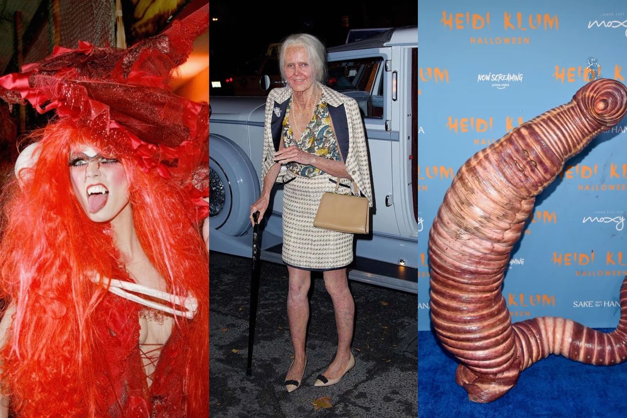 Heidi Klum, reina de Halloween, impacta a su comunidad todos los años con disfraces realistas y originales