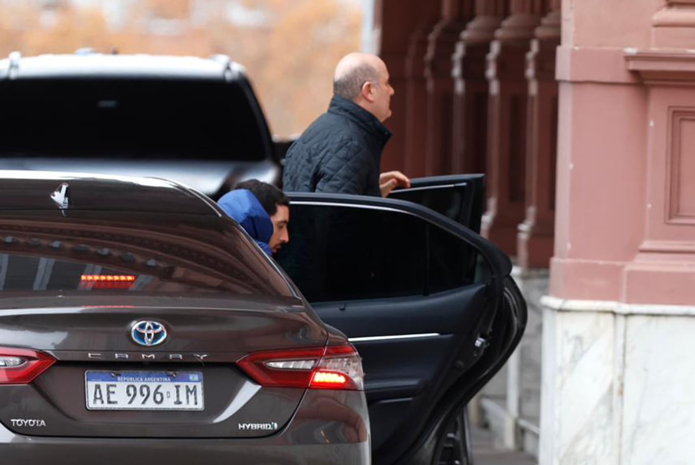 Federico Sturzenegger, en la Casa Rosada