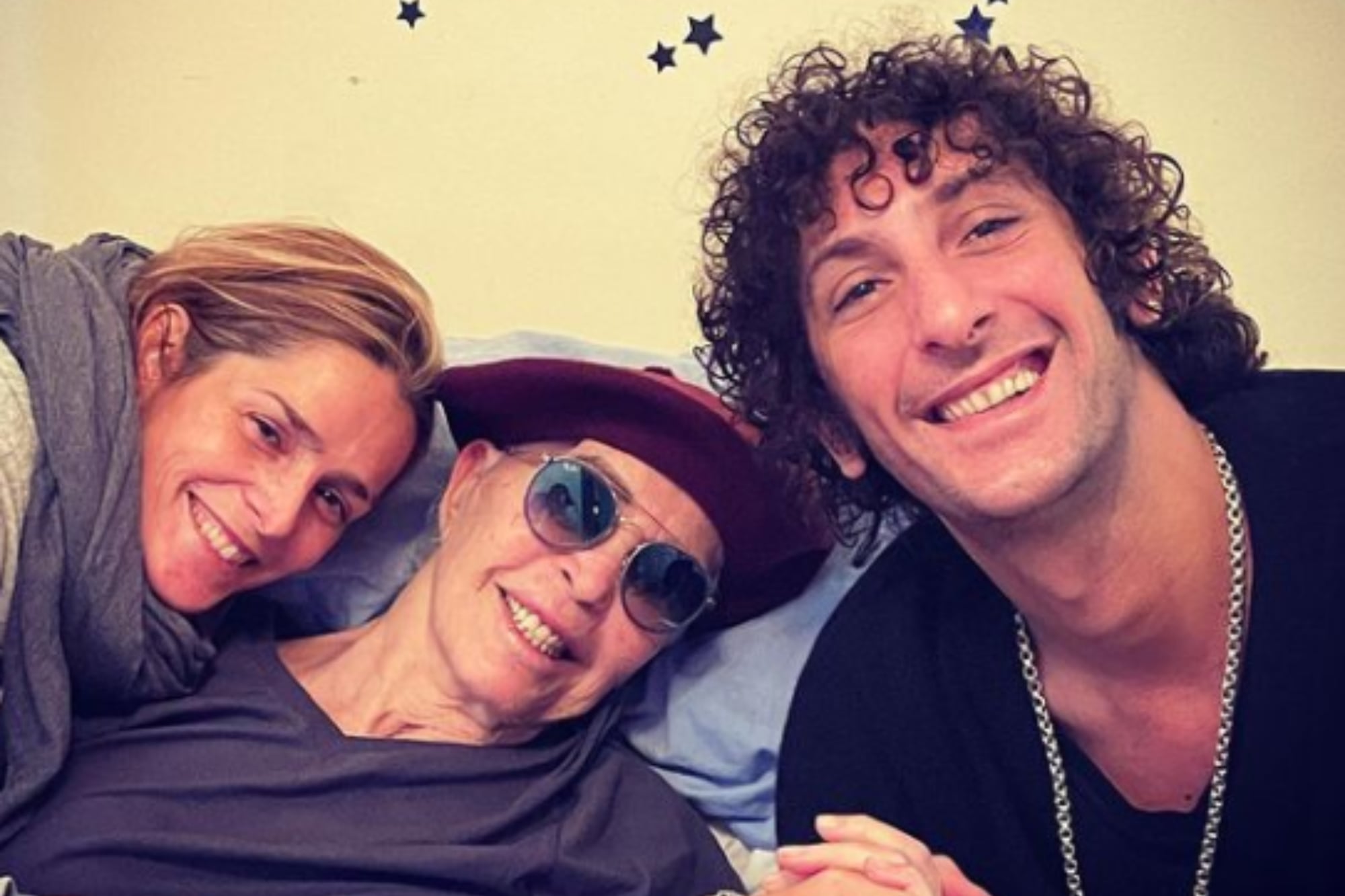 Pata Villanueva recibió el apoyo de sus hijos durante su recuperación