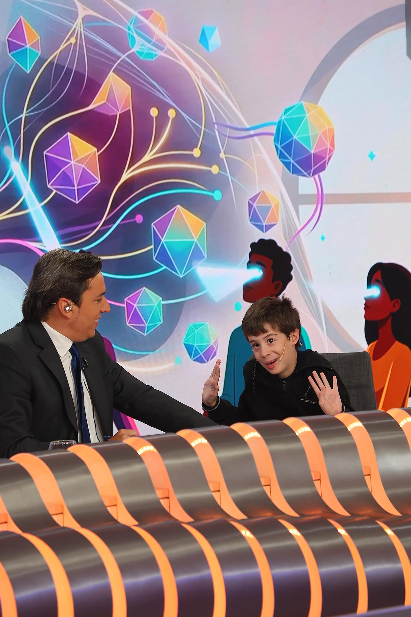 El niño de ocho años respondió todas las preguntas