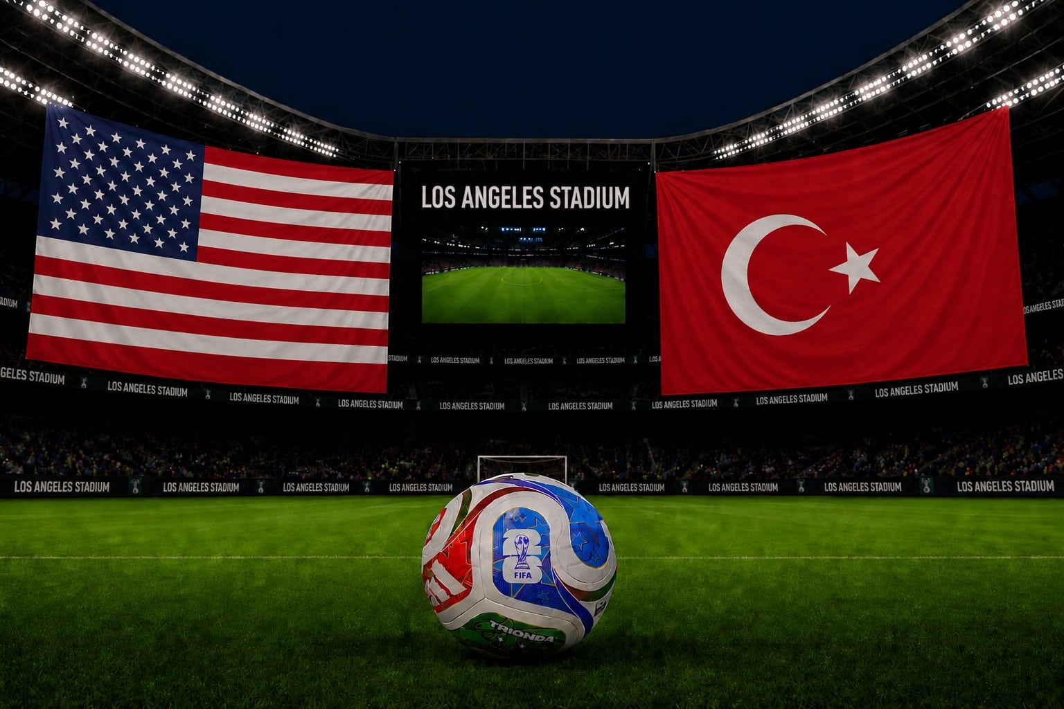 Estados Unidos vs. Turquía, EN VIVO por el Mundial 2026: hora, TV y las formaciones