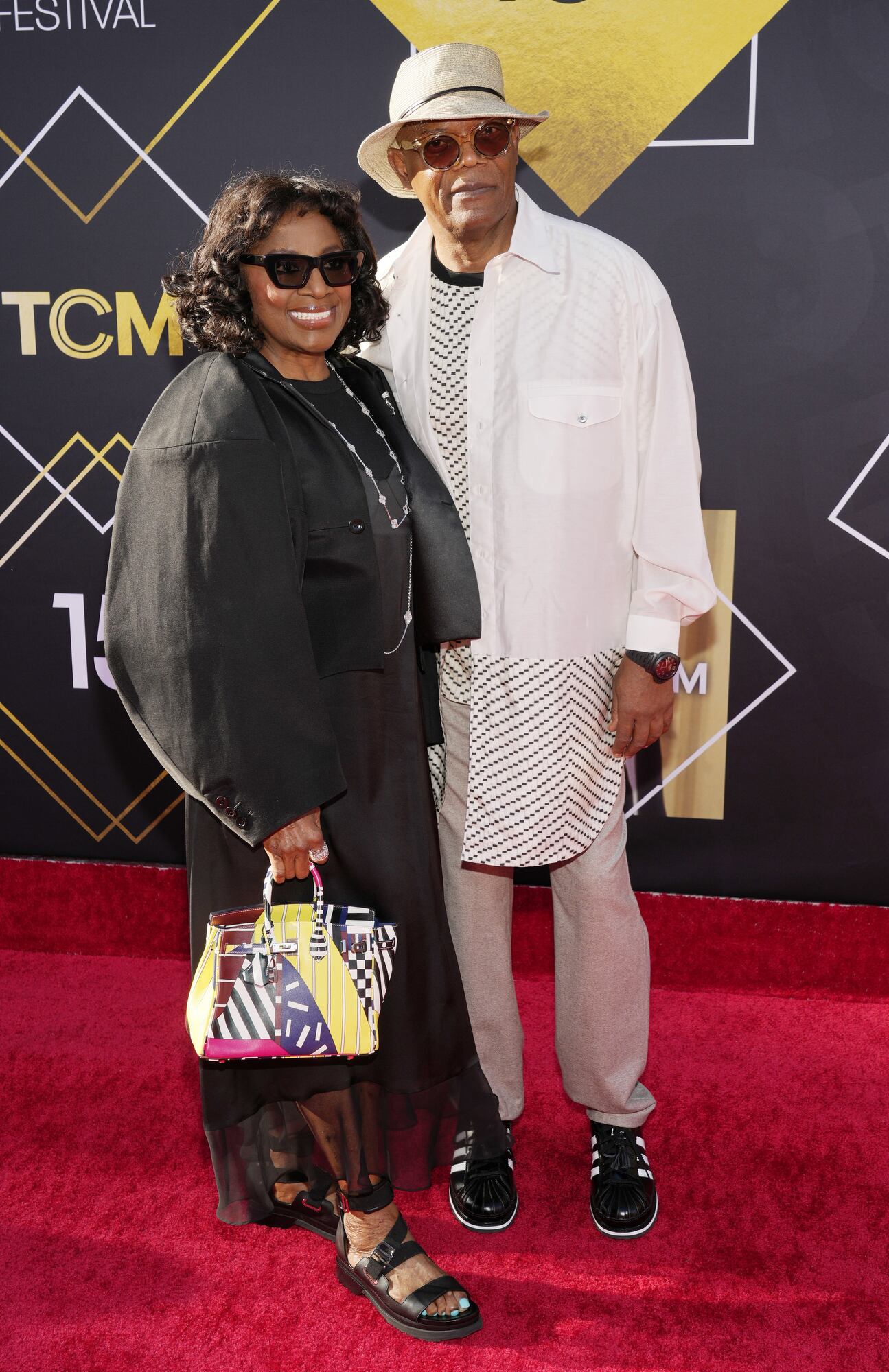 Samuel L. Jackson, uno de los actores favoritos de Quentin Tarantino, fue al evento junto a su mujer, LaTanya Richardson Jackson