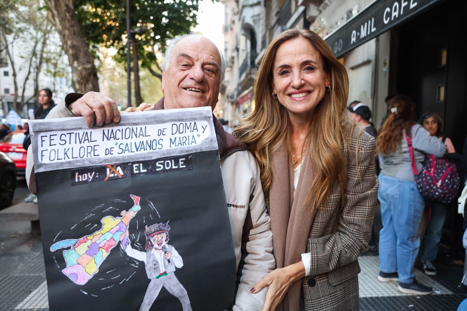 Tolosa Paz, en la marcha