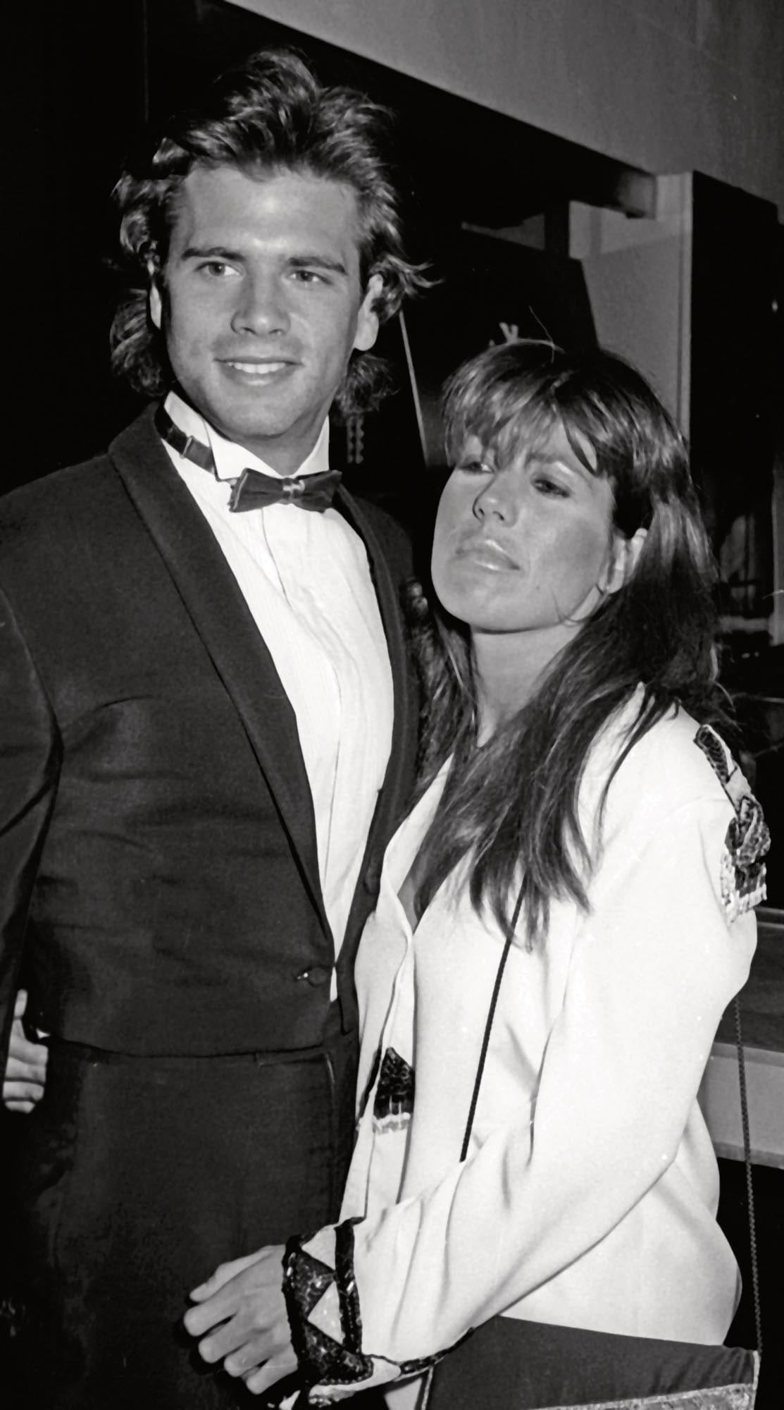 Lorenzo Lamas y Michelle Smith en 1983
