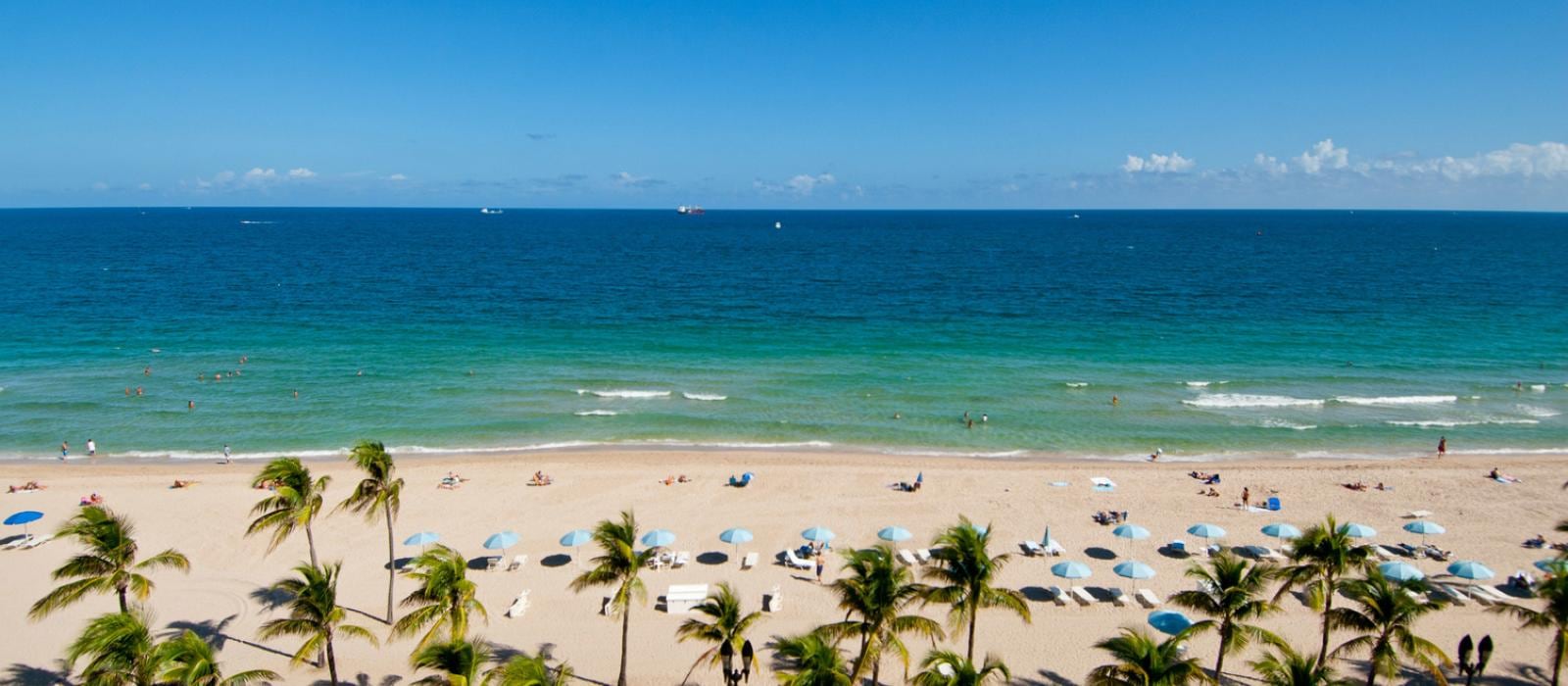 Las playas de Fort Lauderdale cuentan con temperaturas cálidas, aún en invierno (VisittheUSA)