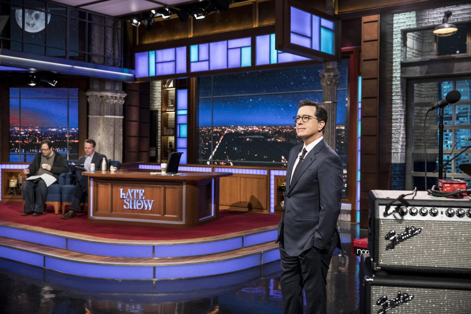 Colbert reemplazó a Letterman en 2014 al frente de The Late Show