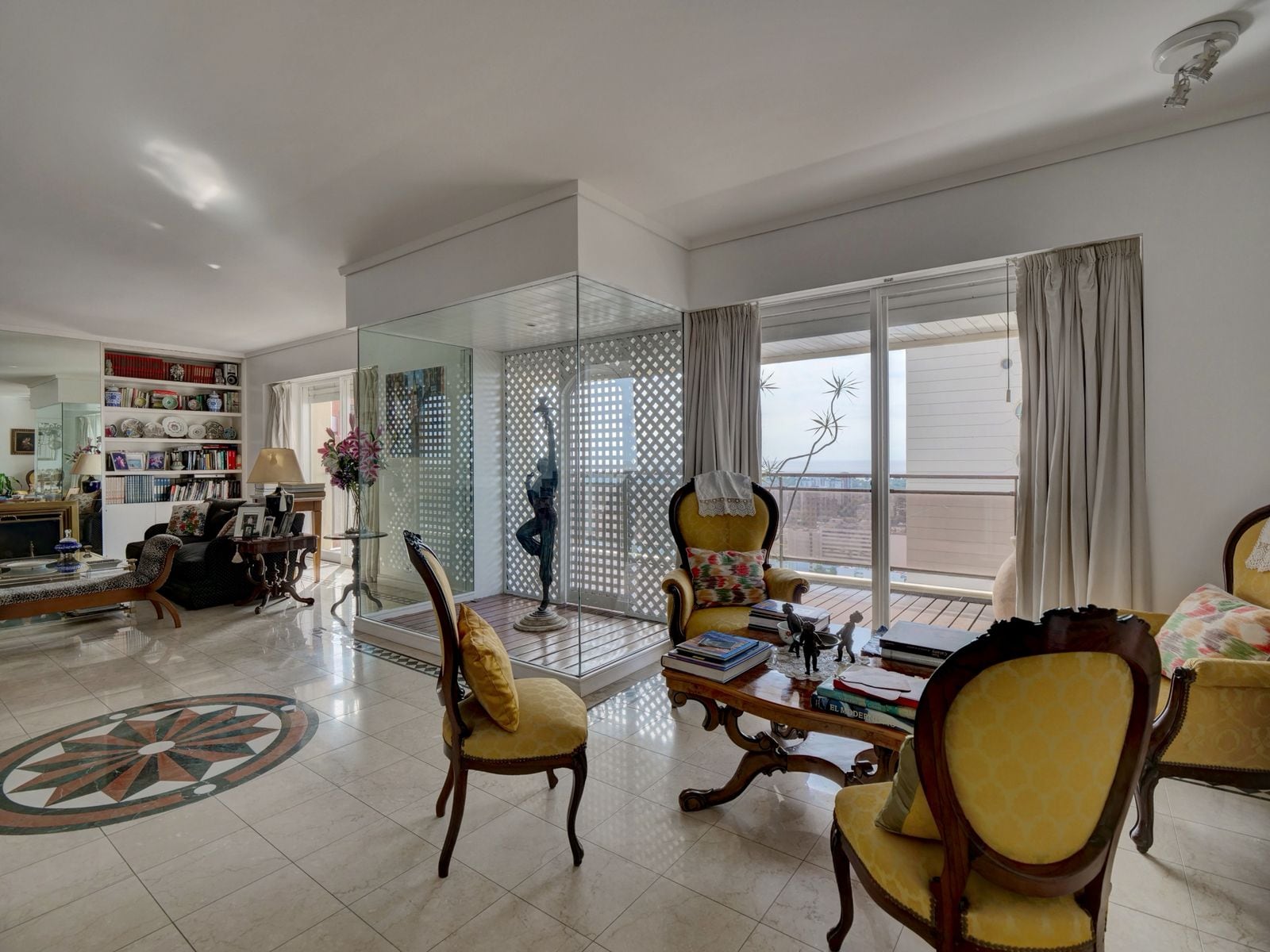 En la remodelación, los pisos de mármol se conservarán