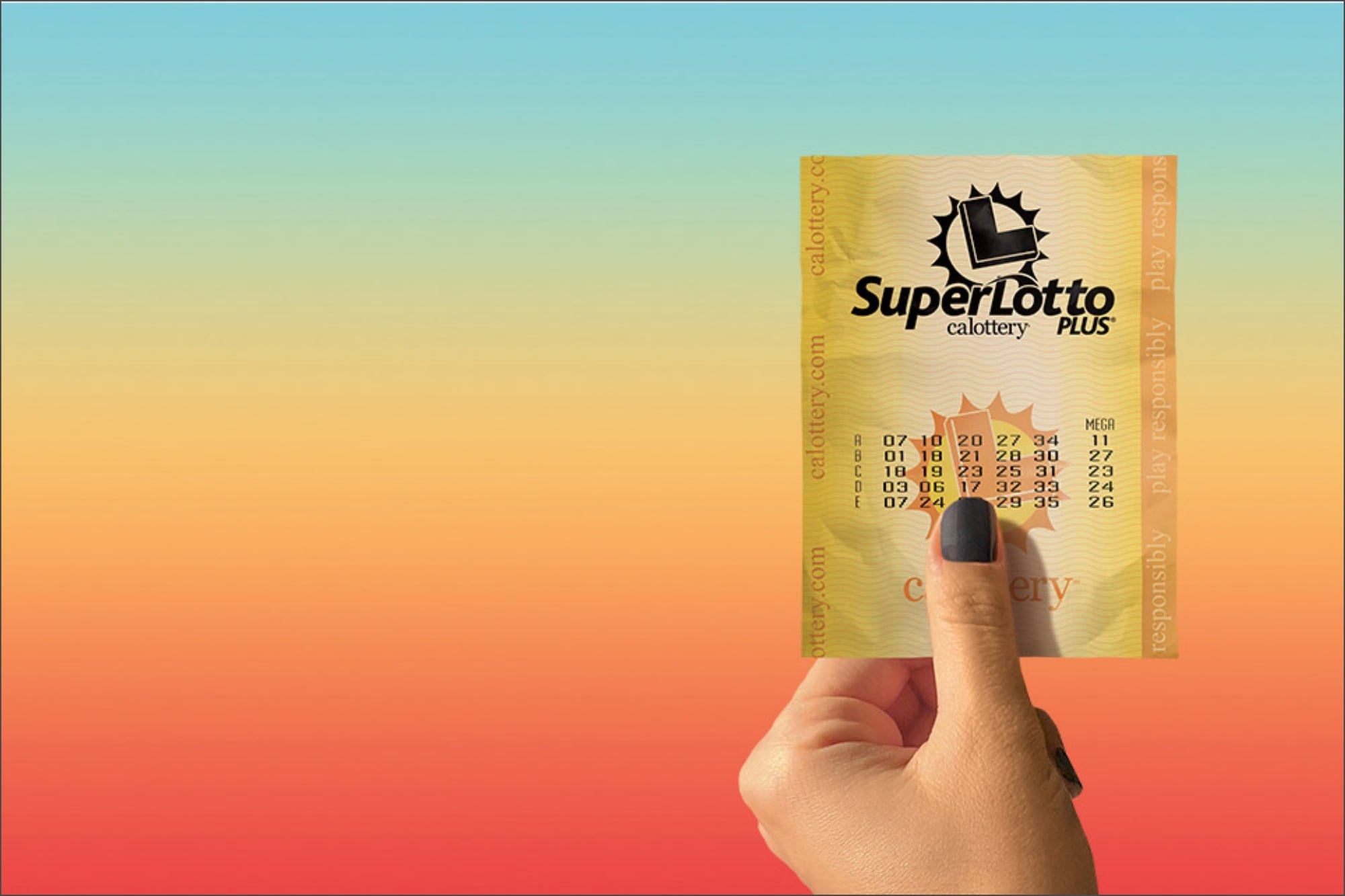 El hombre que fue al supermercado en California y ganó US$32 millones acertó los seis números