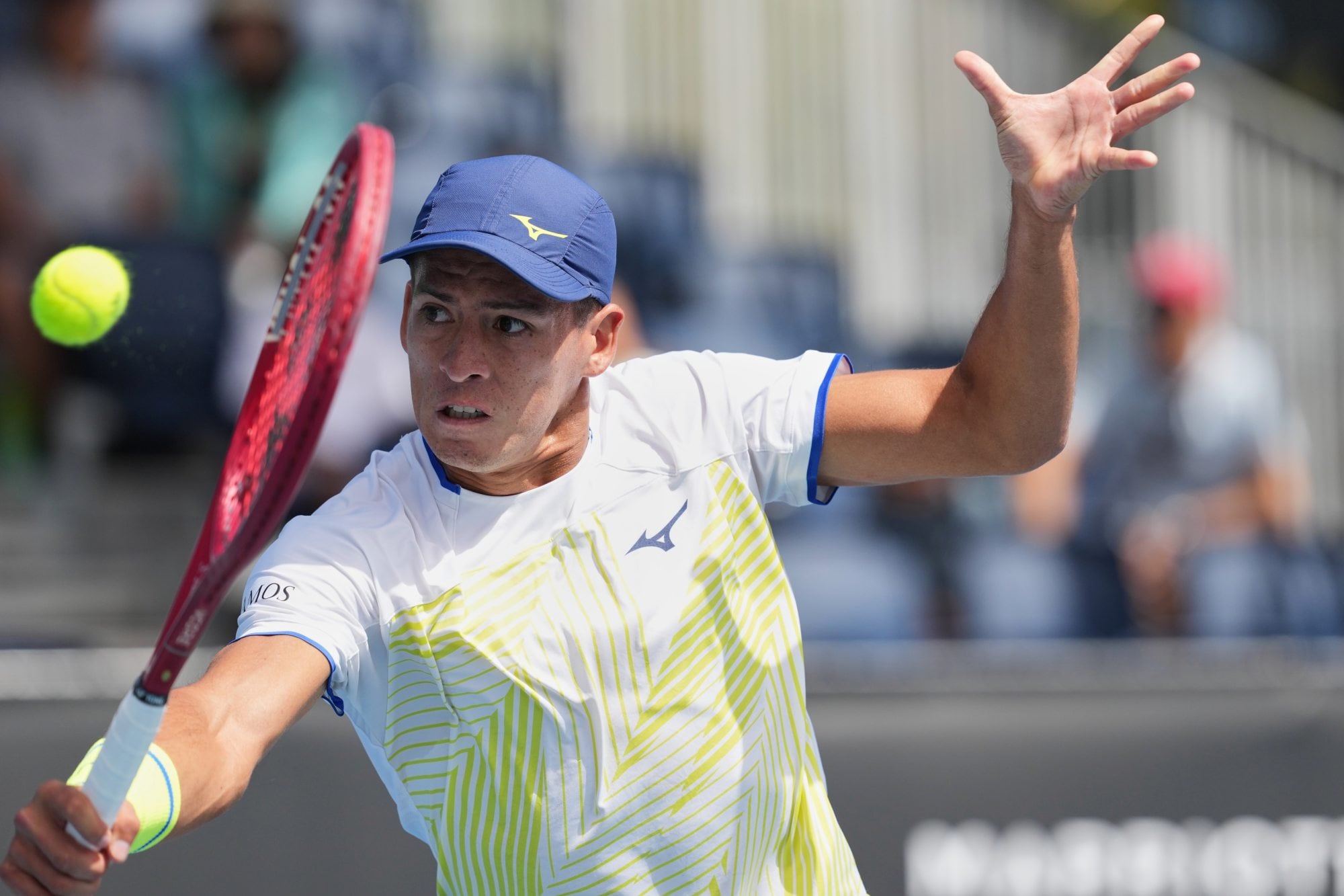 Sebastián Báez se despidió del Australian Open con una derrota frente a Darderi