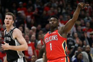 Debutó Zion. Su increíble racha de 17 puntos en 188 segundos y el grito de "MVP"