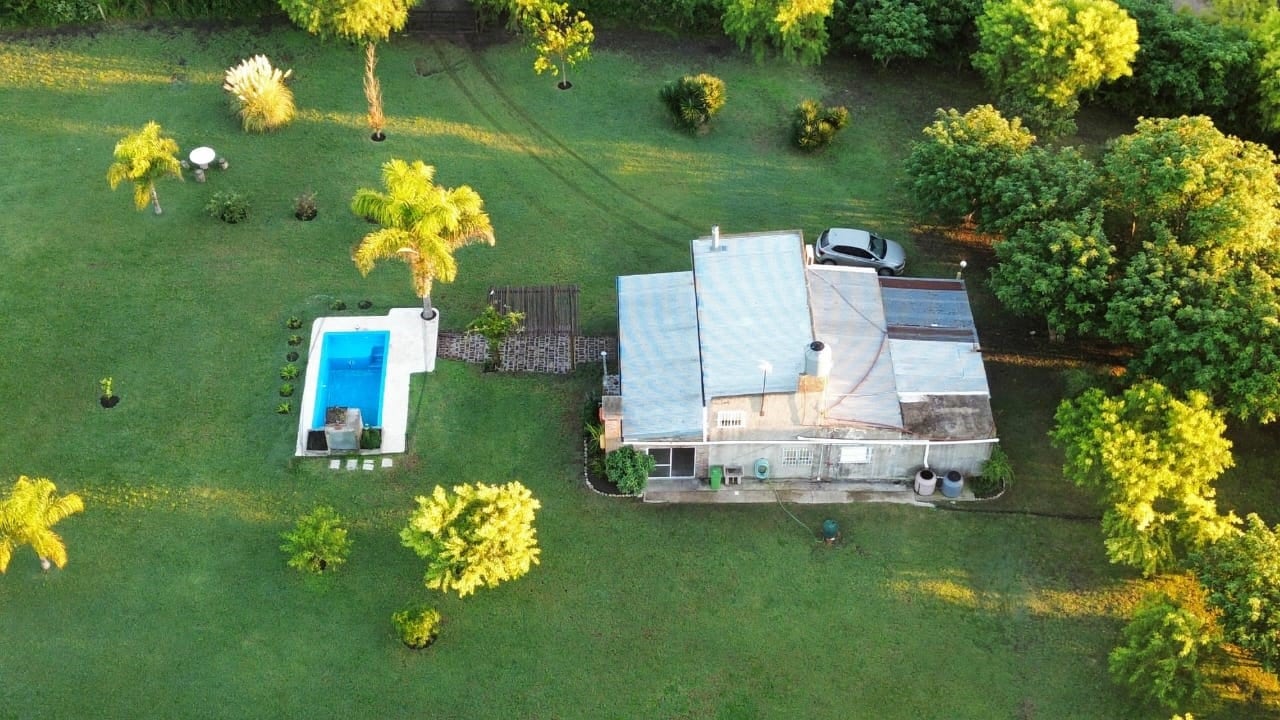 La casa donde se encontraba el ex pumita, que se hacía llamar Rafa Lewis.