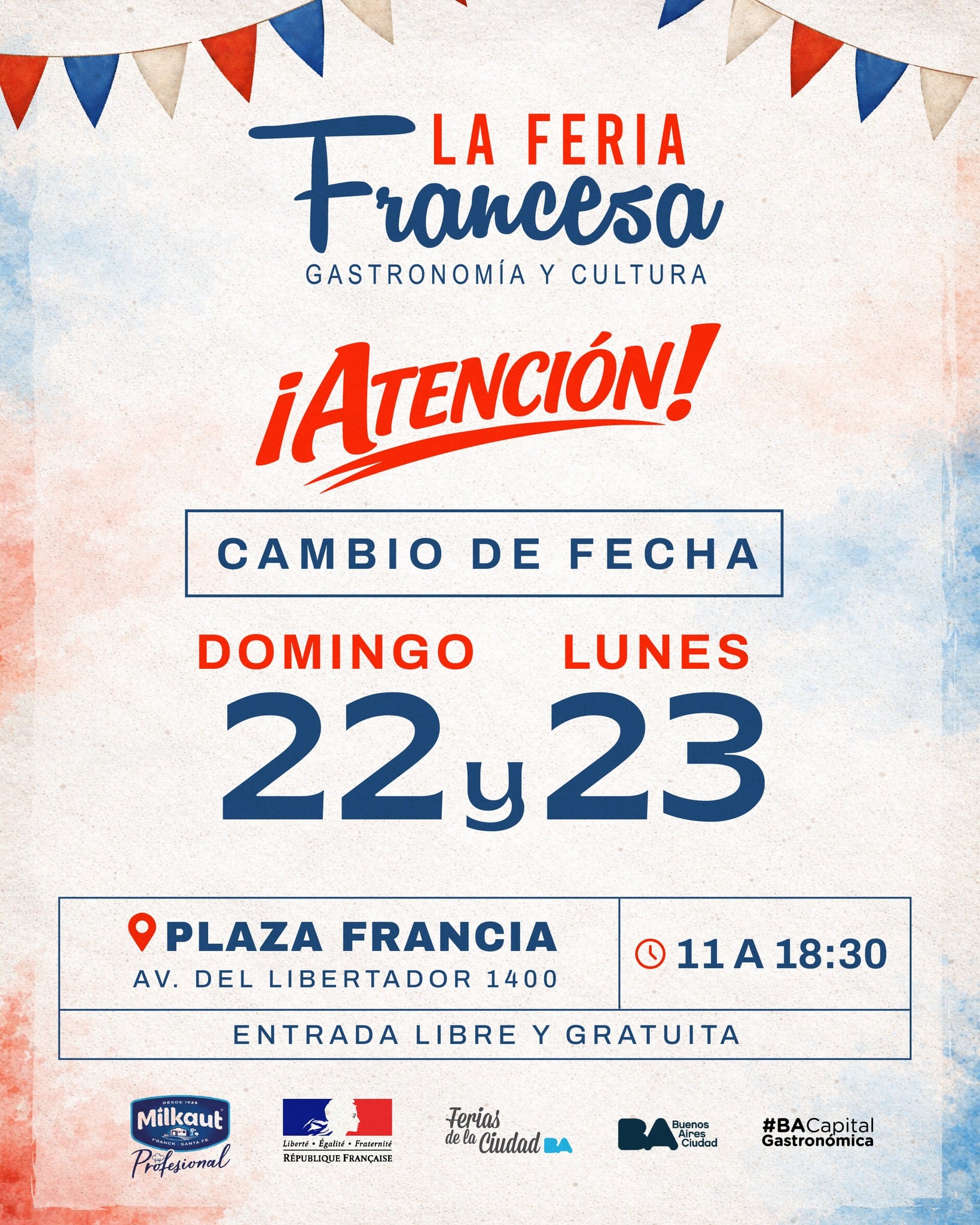 La Feria Francesa vuelve con todo: boulangerie, pâtisserie, quesos, chocolates y muchísimas delicias más que te esperan para un recorrido inolvidable