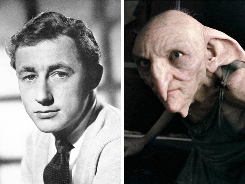 Timothy Bateson fue quien prestó su voz para dar vida al elfo doméstico conocido como Kreacher