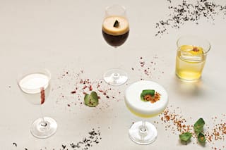 Cocteles festivos con jengibre por el premiado Sebastián García