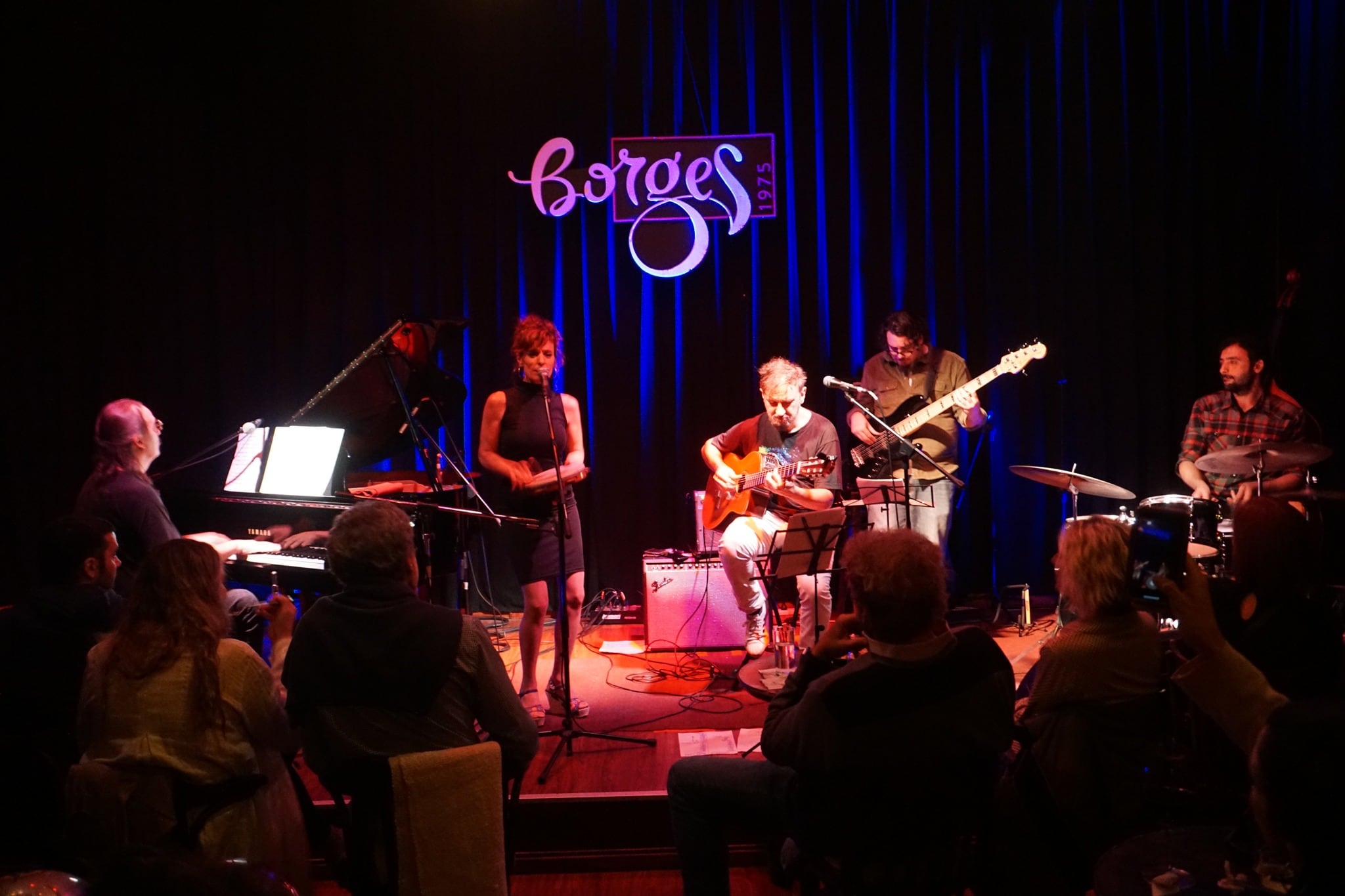 Carlos Arana en un show en CABA