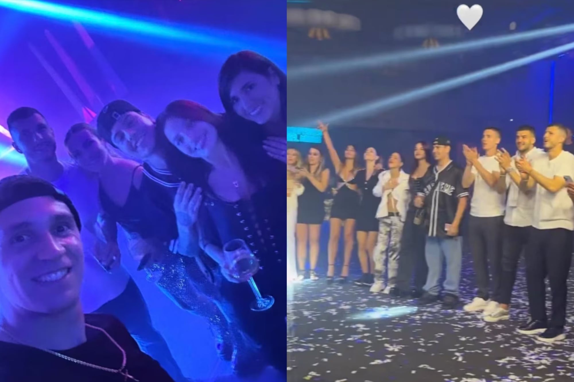 El look de Emilia Mernes para asistir a la fiesta de la selección argentina en marzo de 2023 (Foto: Instagram)