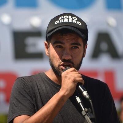 Jeremías Cantero milita en el Polo Obrero desde 2010